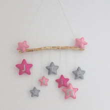 Charger l'image dans la galerie, mobile étoiles tons vert