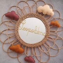 Charger l'image dans la galerie, grand miroir rotin