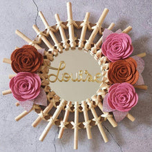Charger l'image dans la galerie, baby miroir 5 fleurs